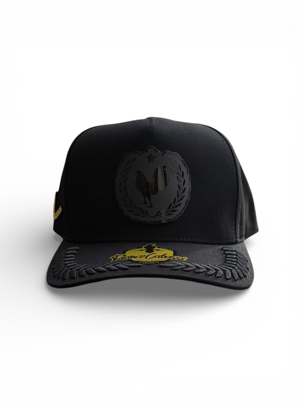 Gorra gallero placa negra🐓