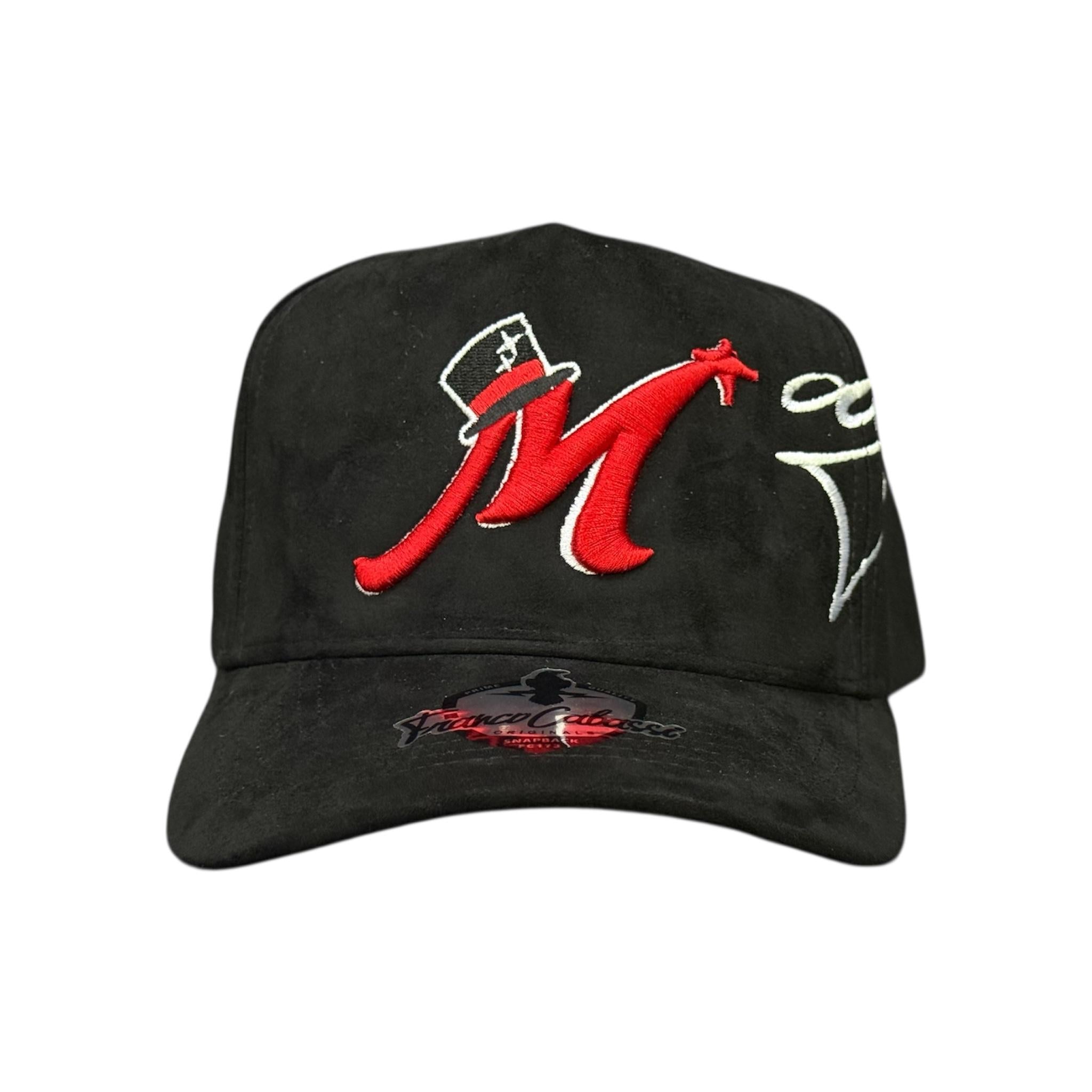 Gorra Mago bordado 3D gamuza total