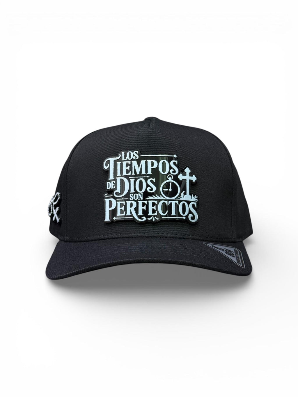 Gorra Los tiempos de Dios son perfectos placa premium✝️