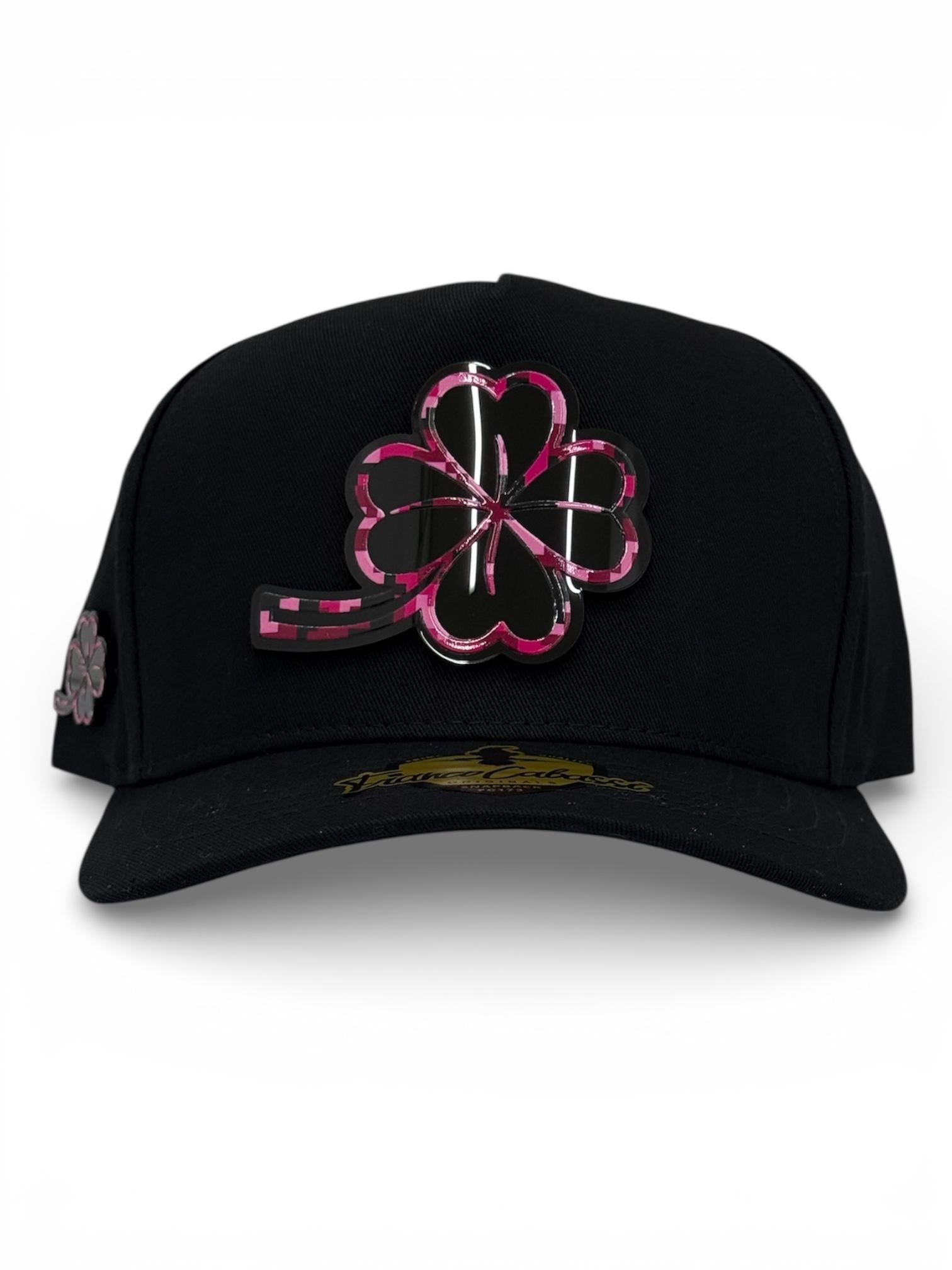 Gorra Trebol camuflaje roja