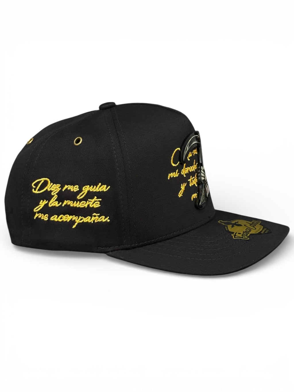 Gorra santa muerte negra