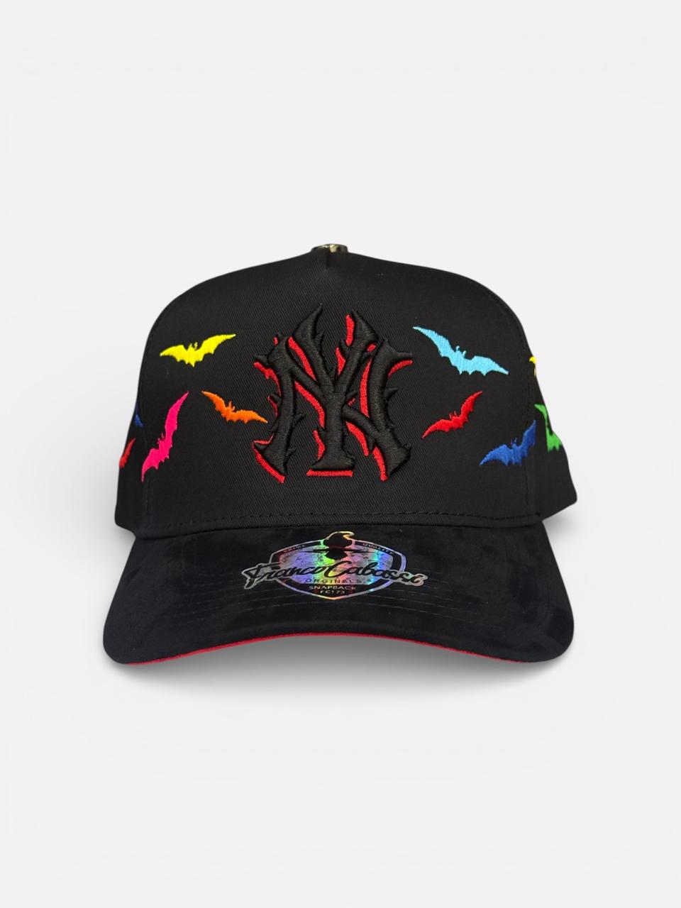 Gorra Yankees murciélagos de colores