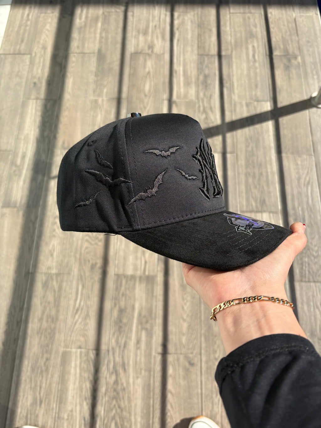 Gorra yankees murciélagos negros