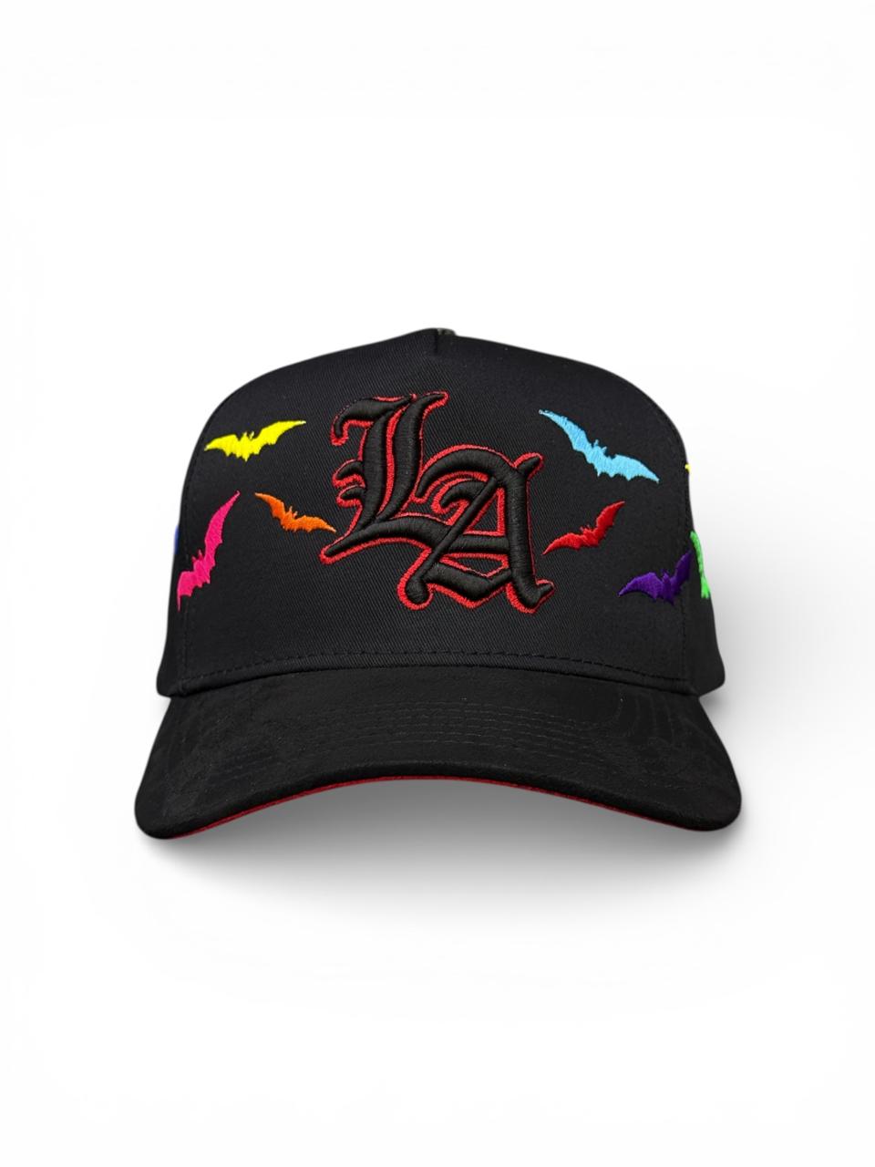 Gorra LA murciélagos de colores