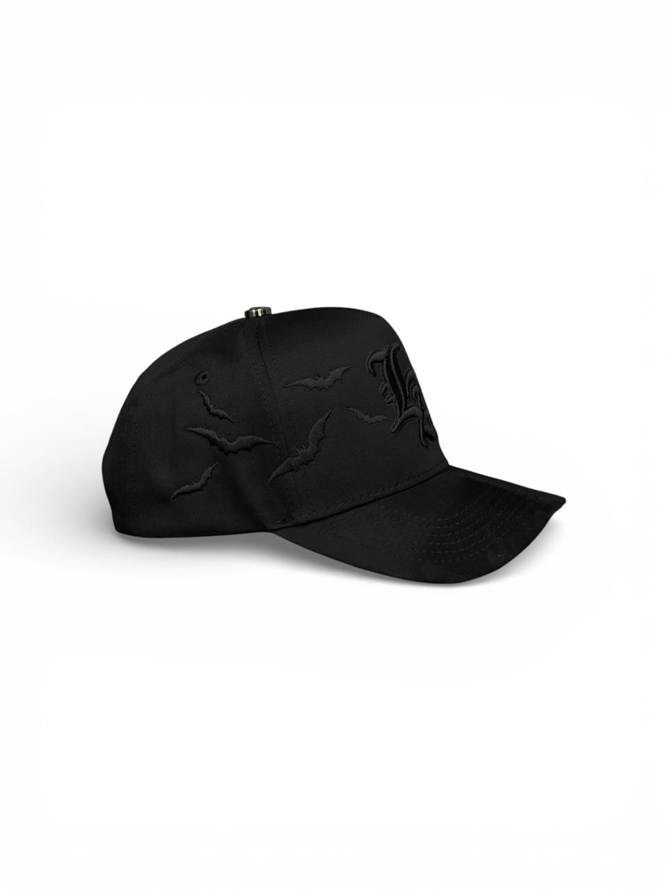 Gorra LA murcielagos negra