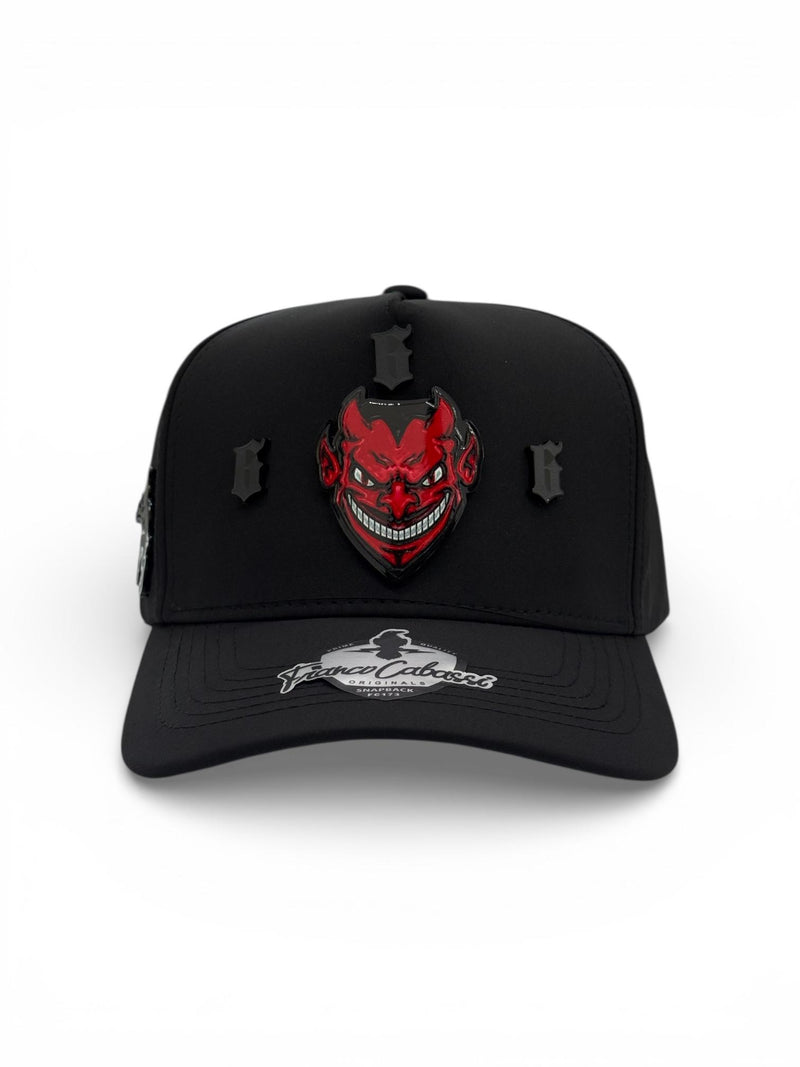 Gorra Diablo 666 en placa premium
