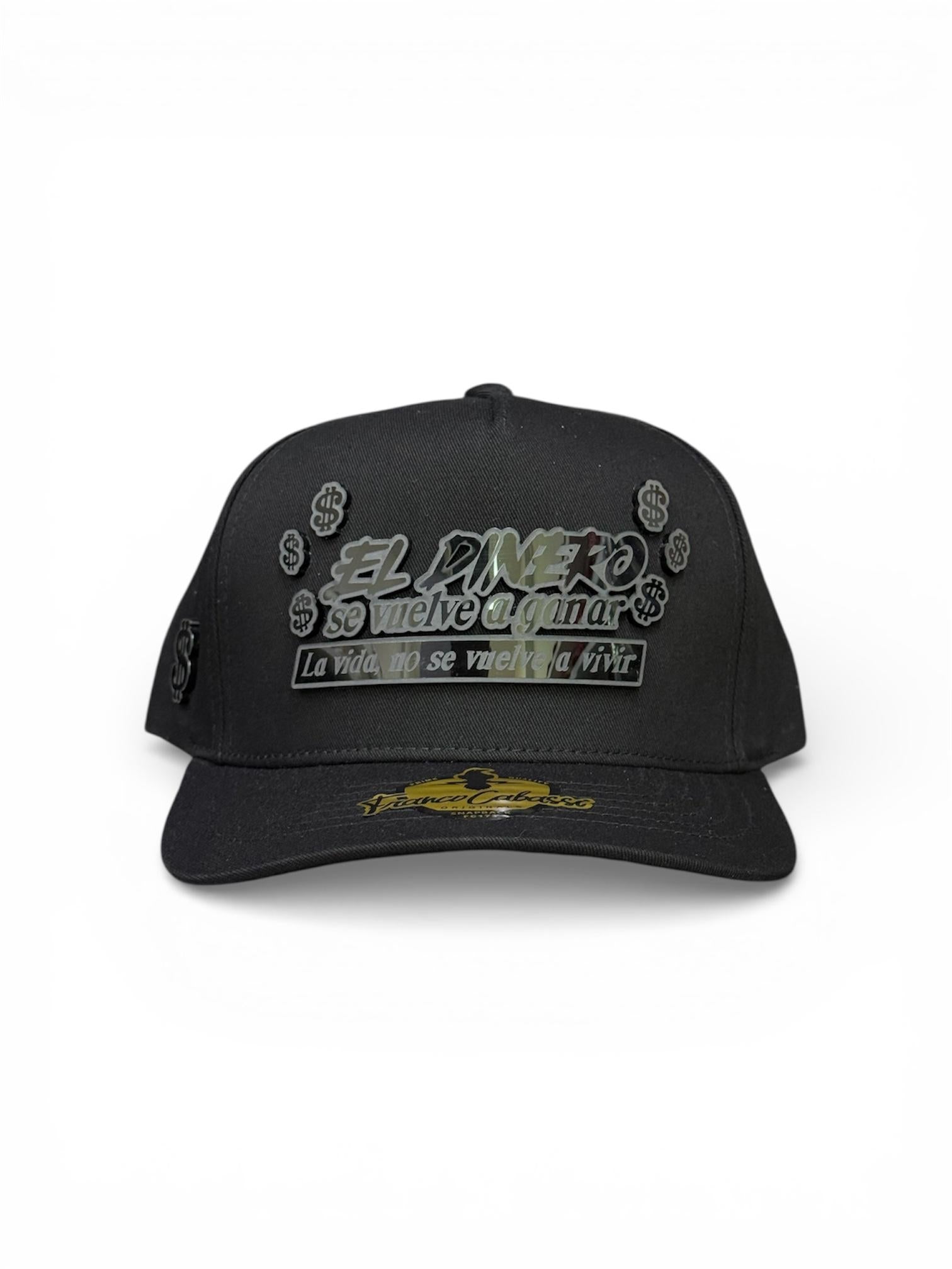 Gorra El dinero placa a color 💵
