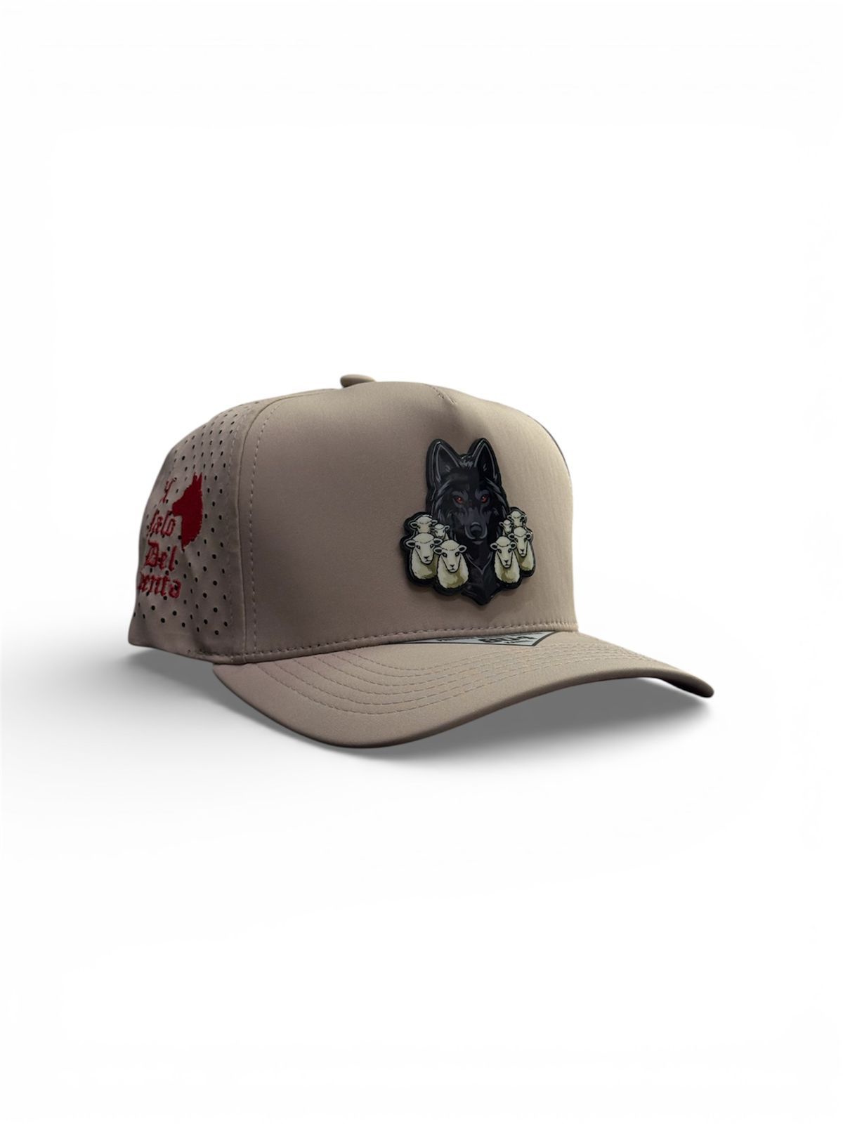 Lobo negro el malo del cuento placa premium 🐺